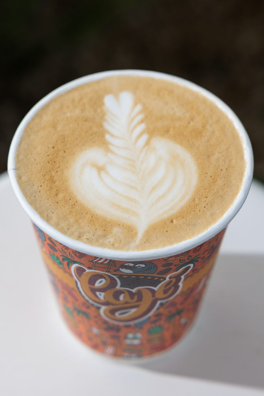 Caje Ventura latte art