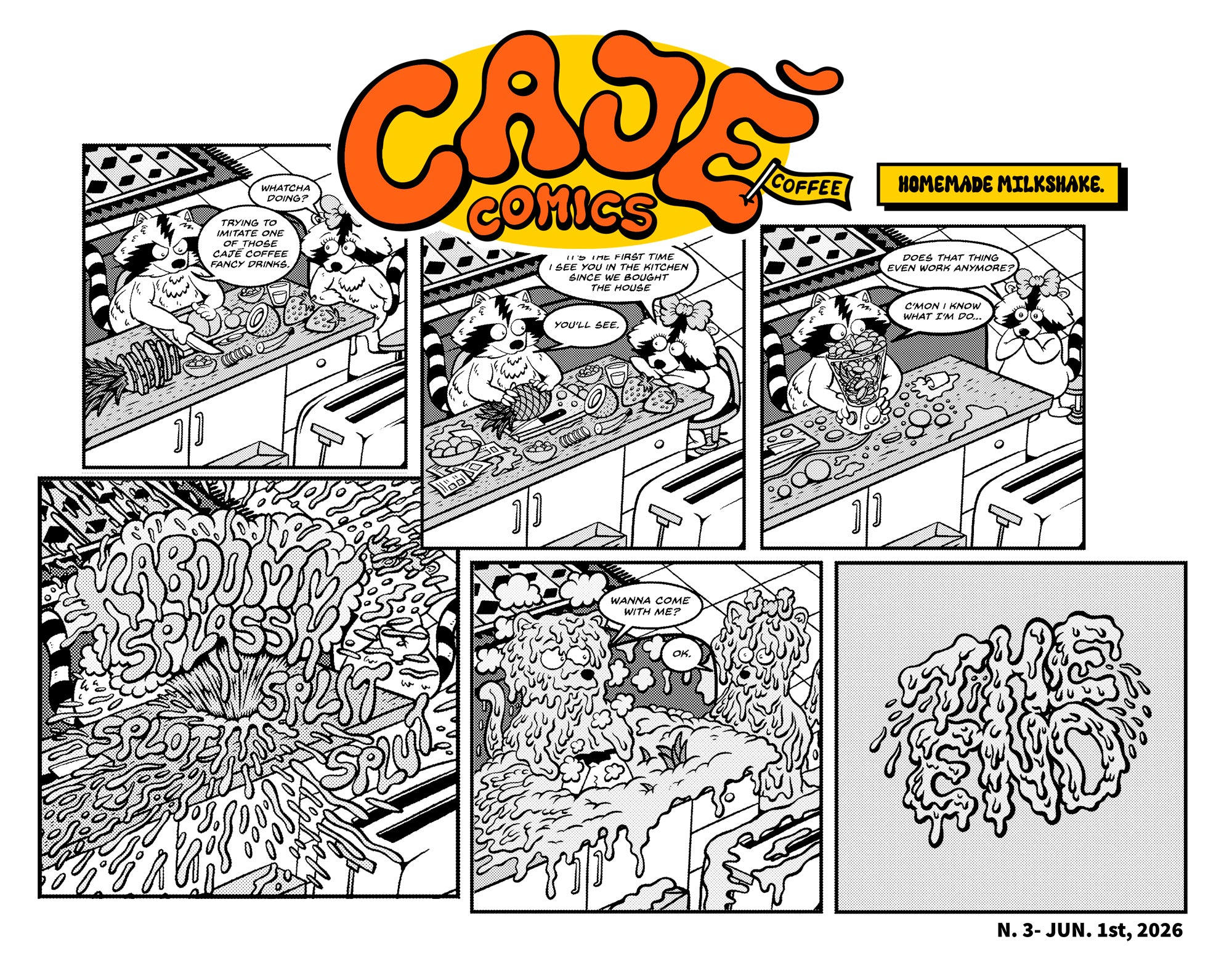 Cajè comics #3 - Sweatshirt