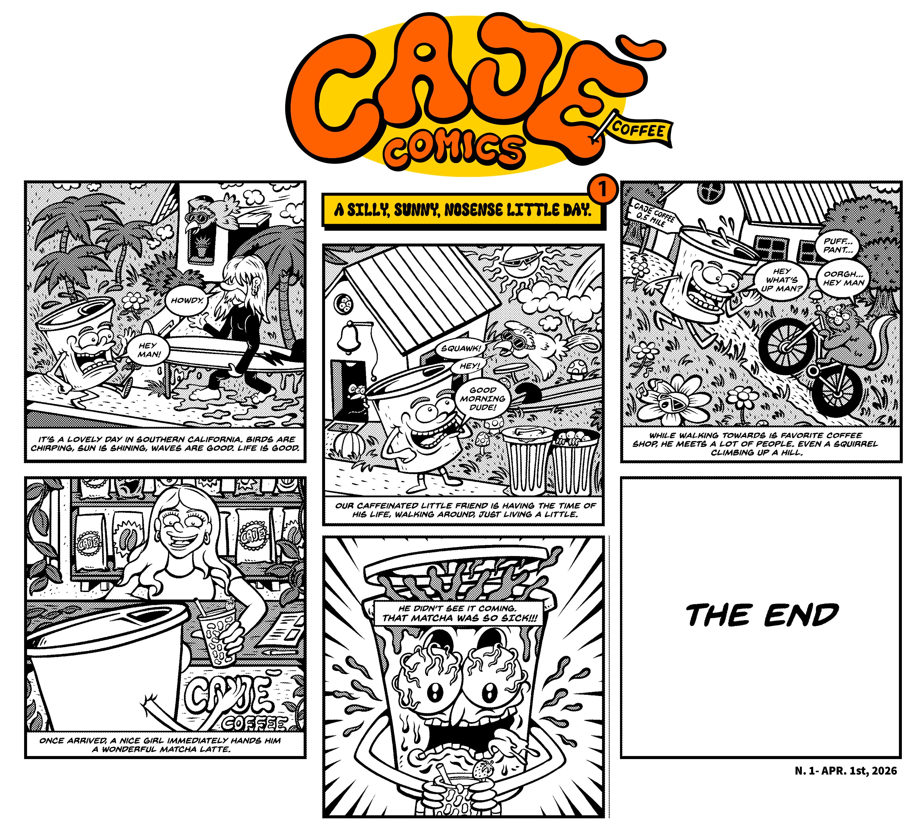 Cajè comics #1 - Sweatshirt