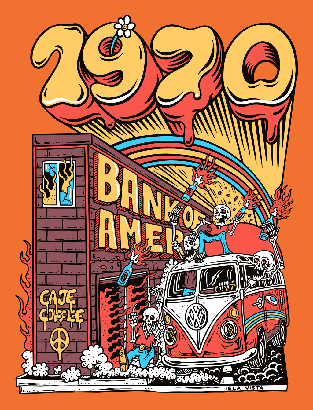 Isla vista riots - 1970 sweatshirts