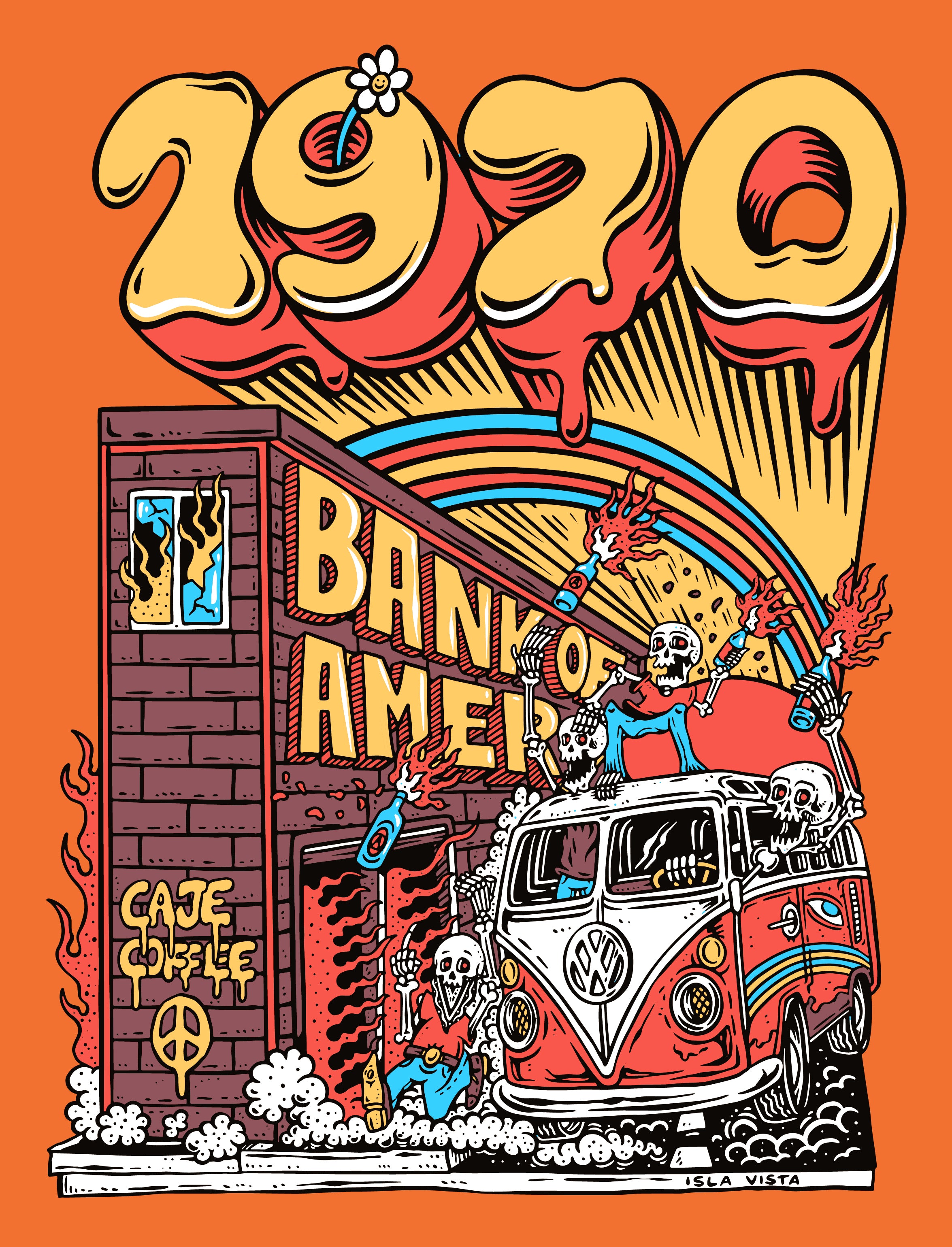 Isla vista riots - 1970 sweatshirts