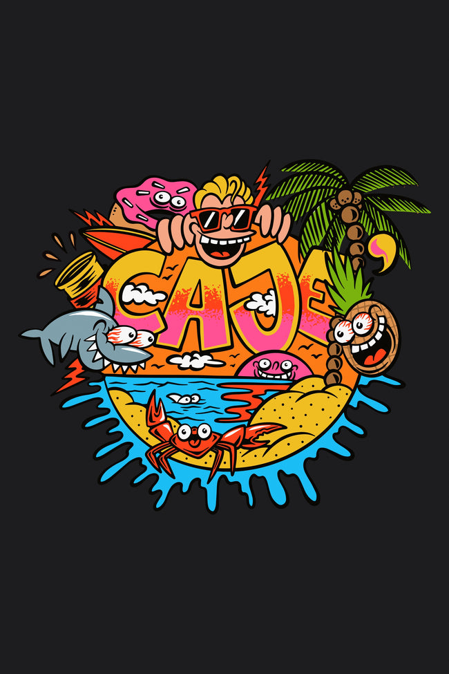Cajé Beach Logo