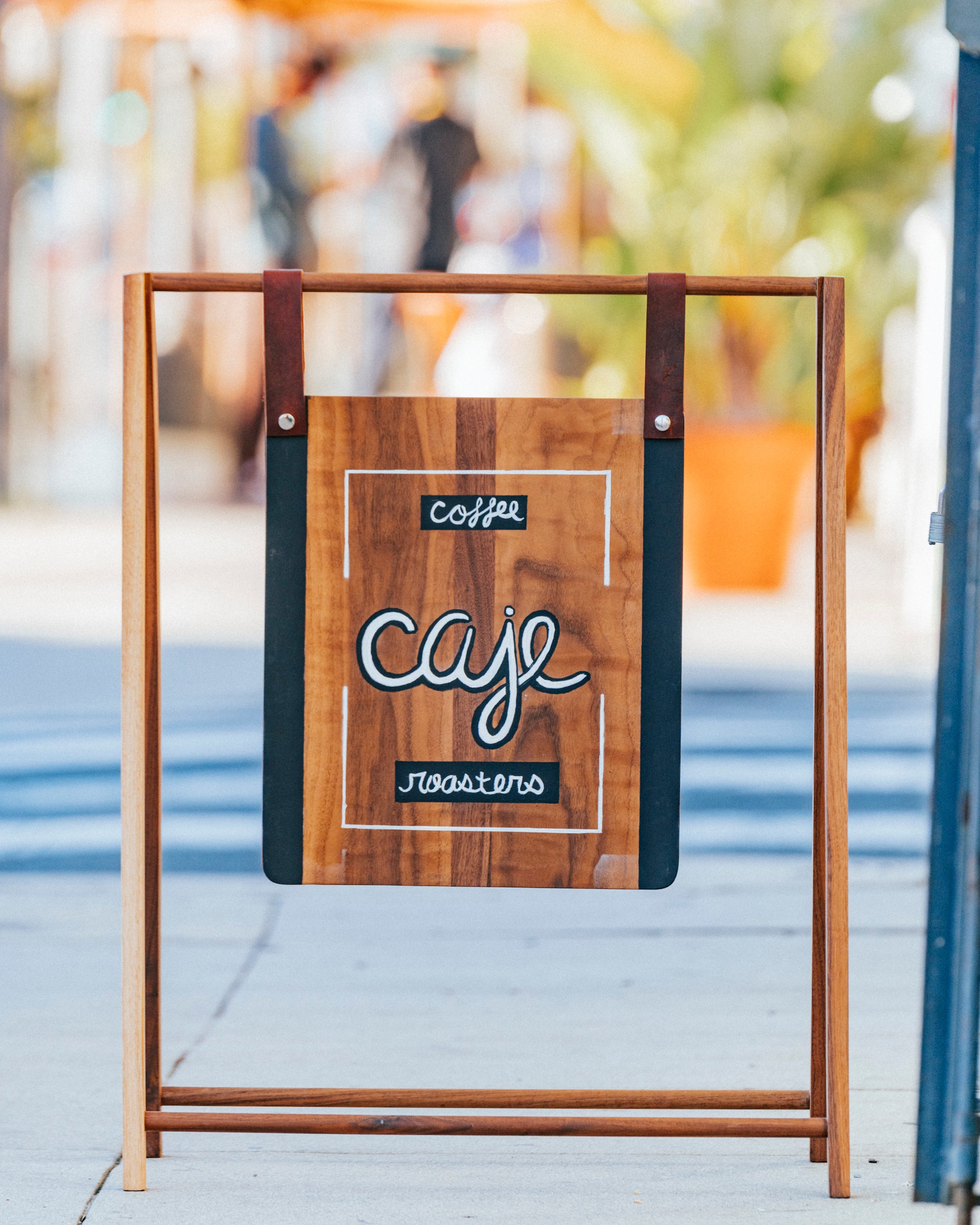 Pour our coffee at your place.