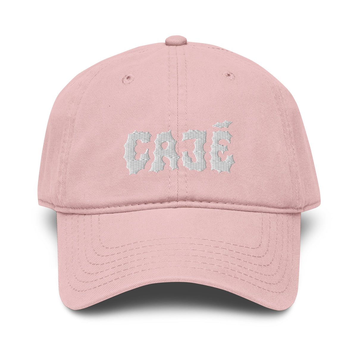 Cajé Dad Hat - Dusty Rose (front)