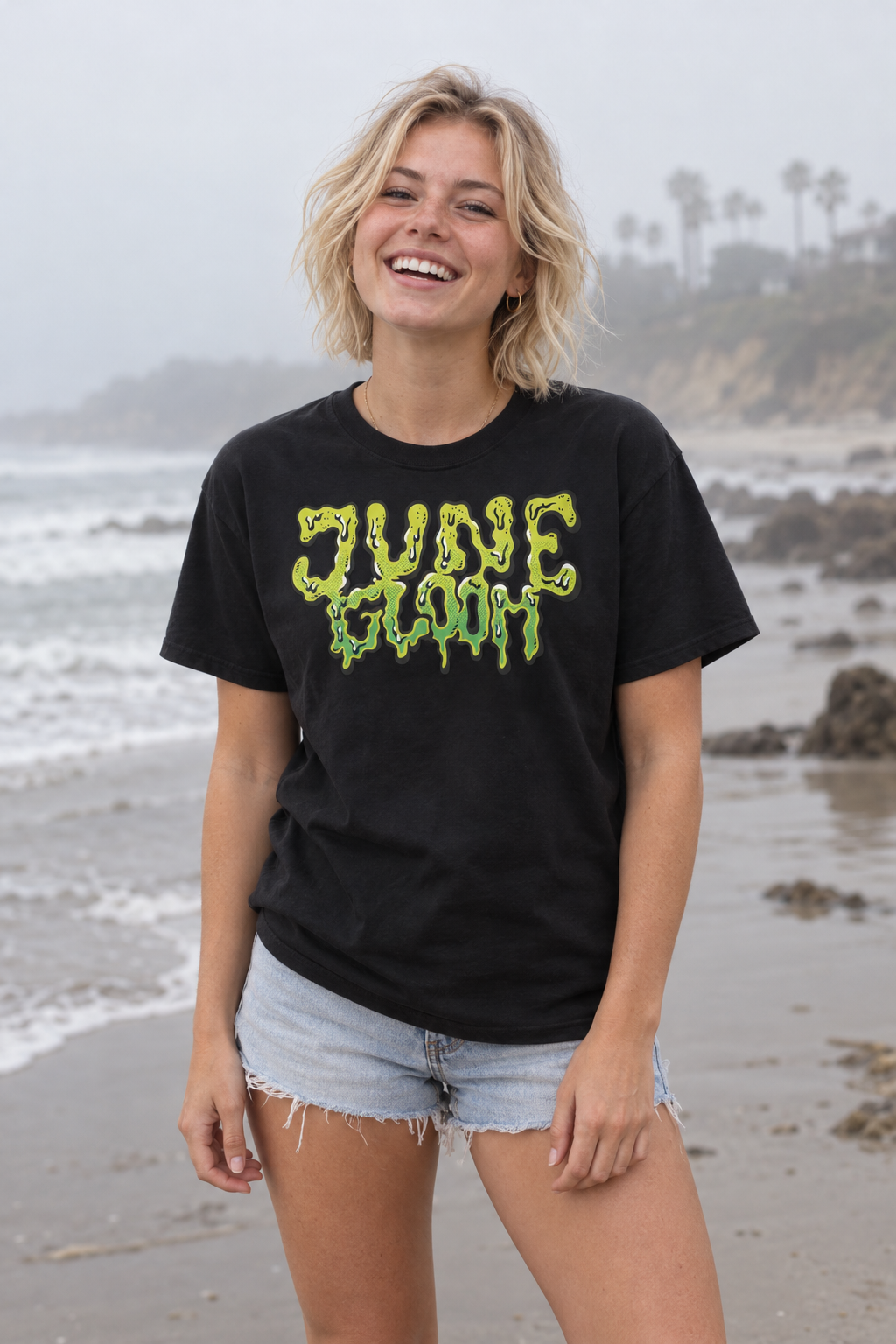 June Gloom T-Shirt - Black