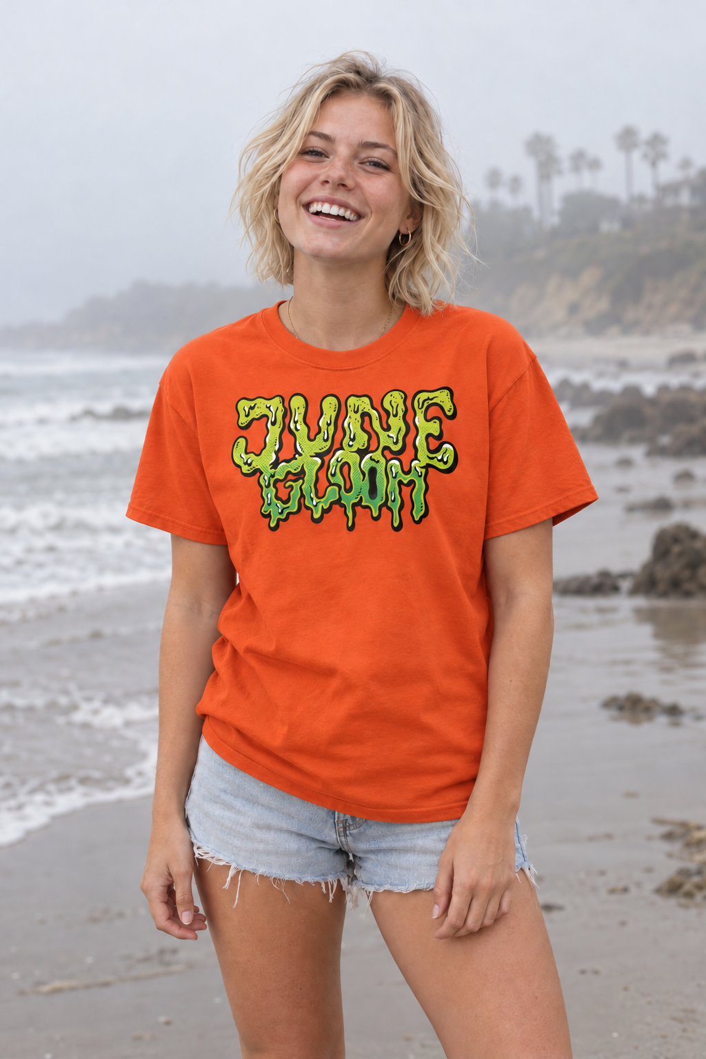 June Gloom T-Shirt - Orange