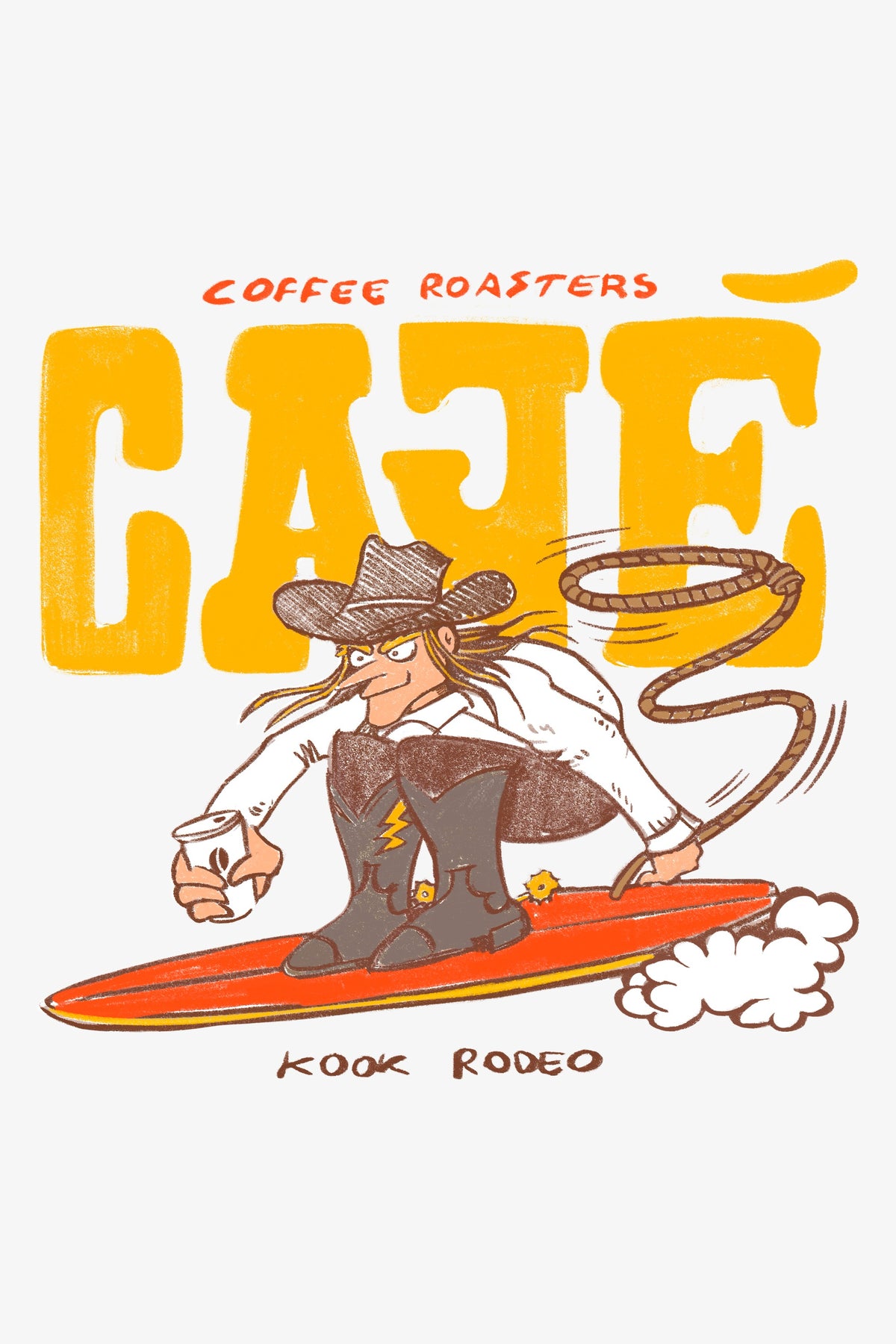 Kook Rodeo - Graphic close-up (light)