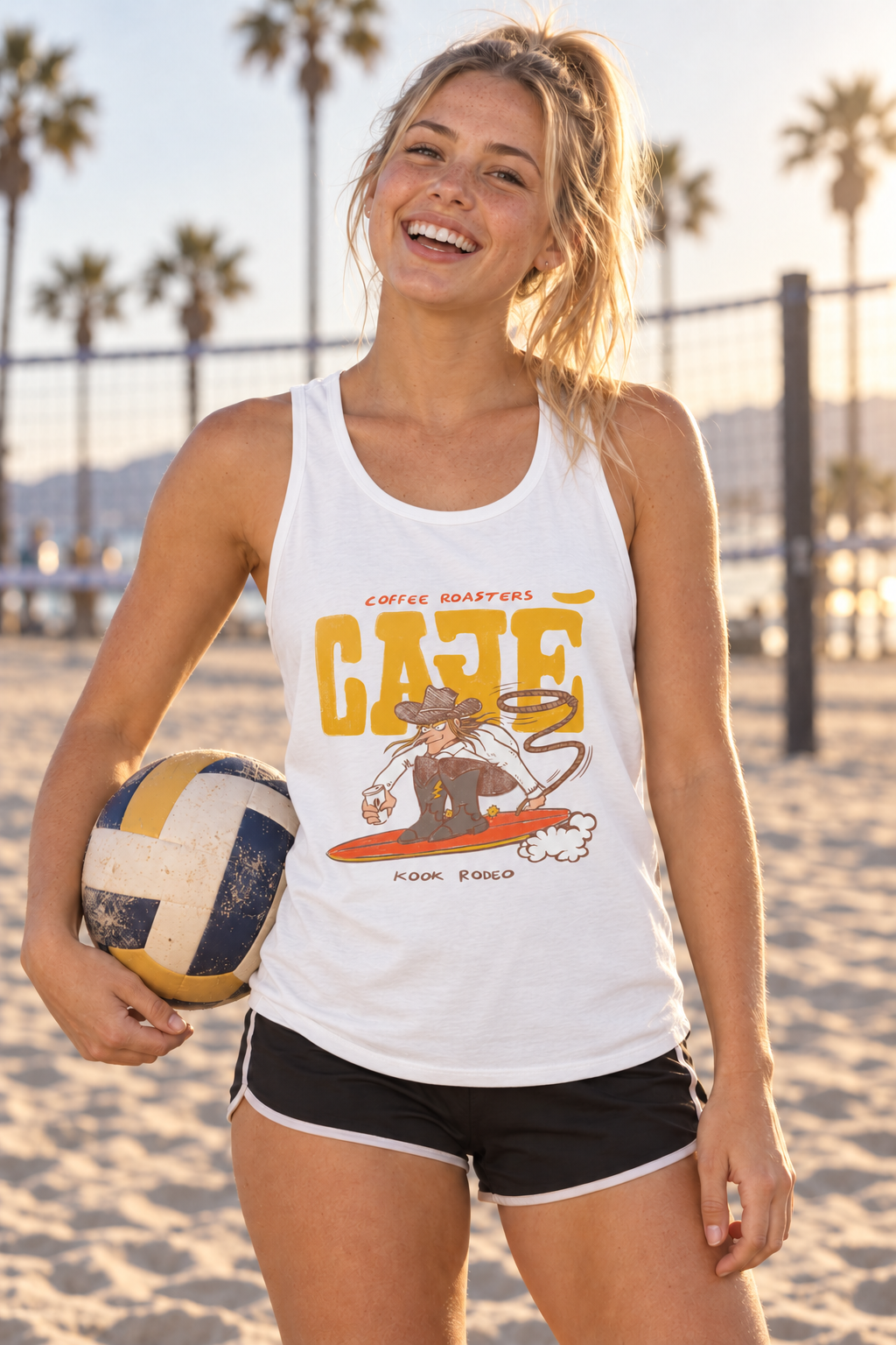 Kook Rodeo Tank Top - White